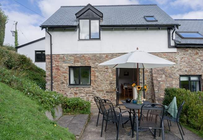 Enjoy a spot of al fresco dining following a day of adventure. 