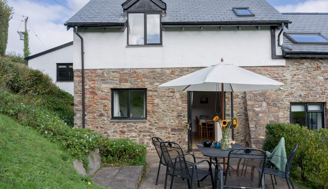 Enjoy a spot of al fresco dining following a day of adventure. 