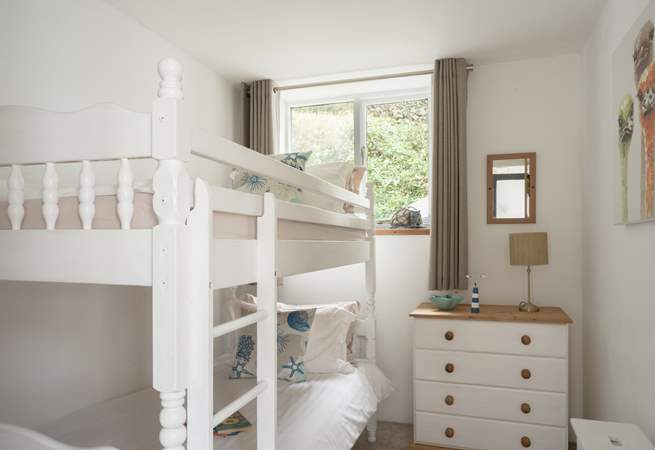 The children will love the bunk-beds.