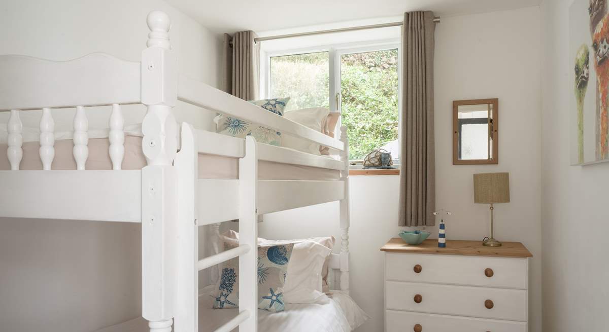 The children will love the bunk-beds.