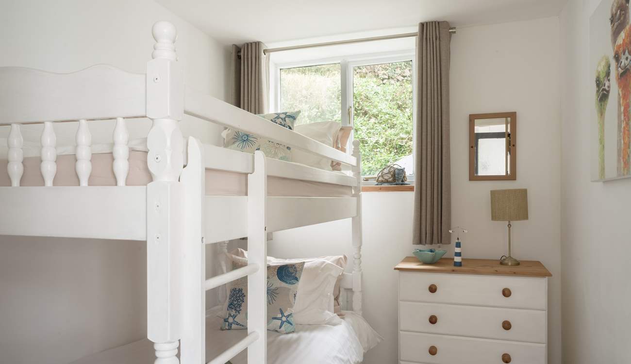 The children will love the bunk-beds.