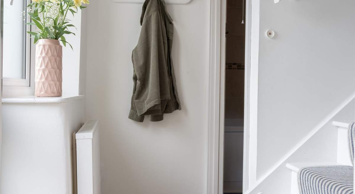 Upstairs you'll find the living areas and the other two bedrooms.