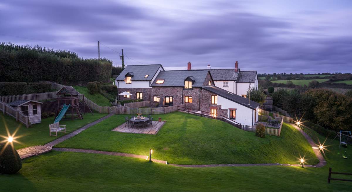 There's plenty of space for the kids to let off steam in the communal grounds.