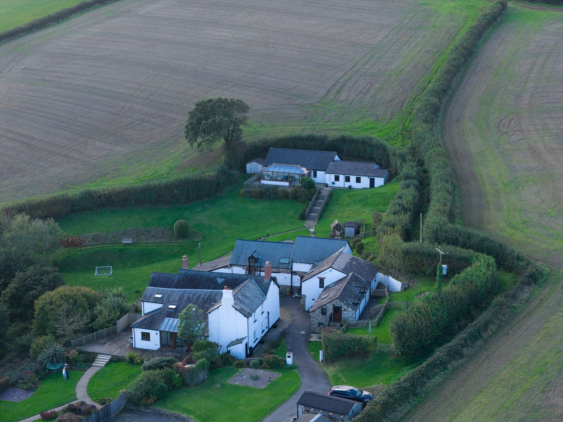 Puffin Cottage nestles beautifully in this tranquil setting.