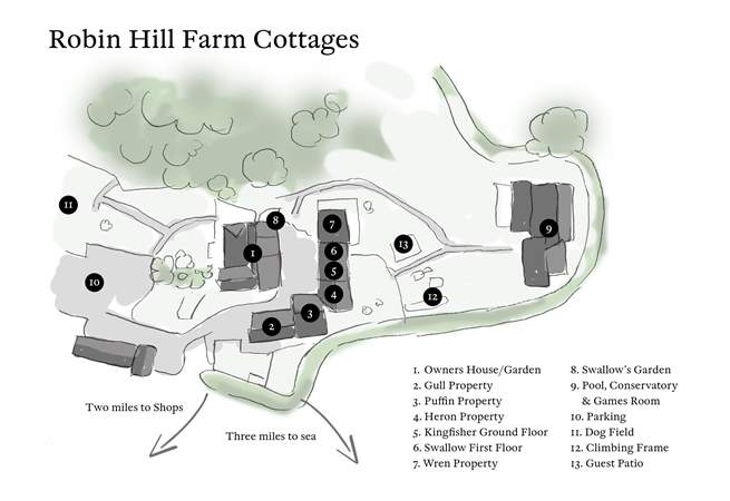 The perfect site with everyone enjoying their own holiday home.