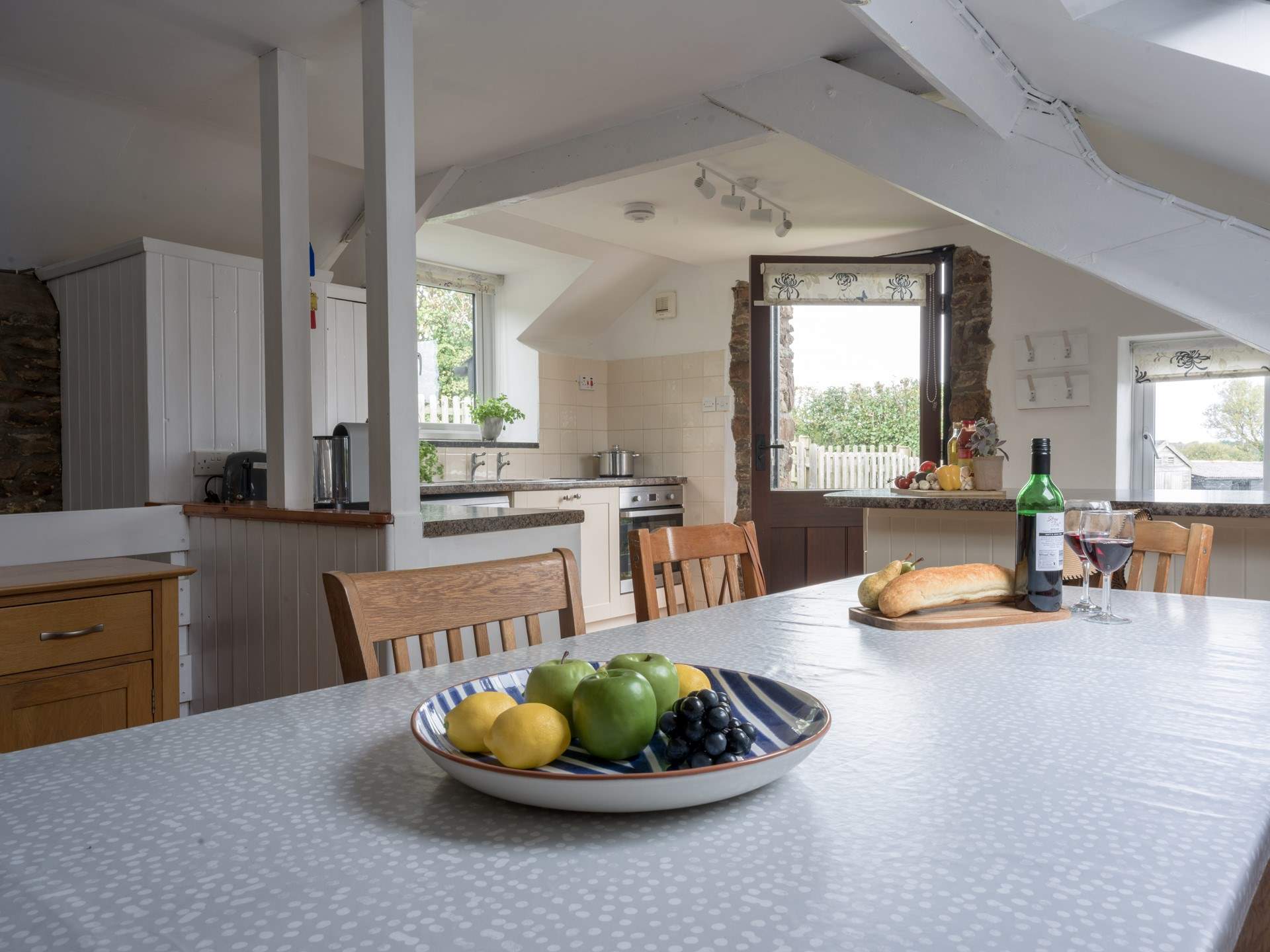 Come together around the dining-table and talk about the day's adventures.