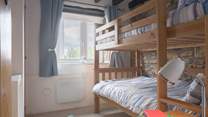 The children will love the bunk-beds.