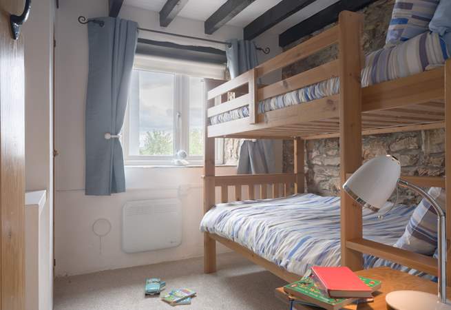 The children will love the bunk-beds.
