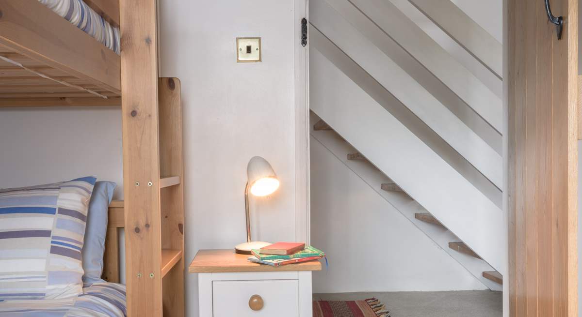 All the bedrooms are on the ground floor.