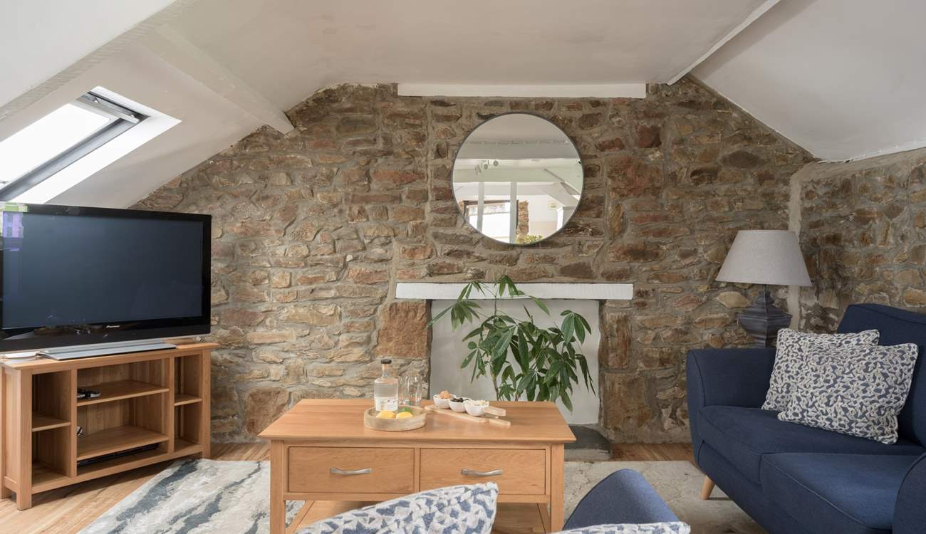 Gull Cottage has an upside down layout providing a sociable open plan living area.