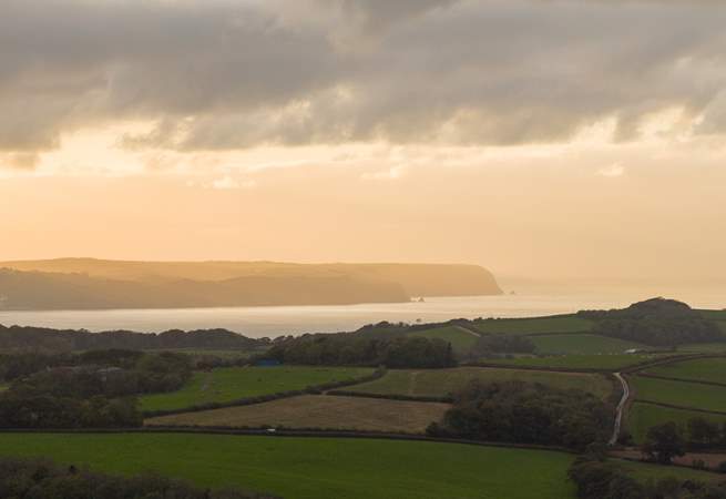 The spectacular north Devon coast is just a short drive away.