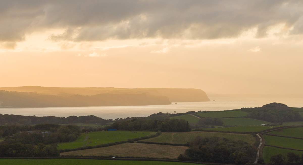 The spectacular north Devon coast is just a short drive away.