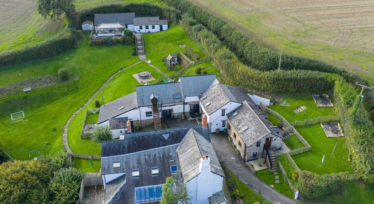 All six cottages can be booked together making it the perfect choice when you all want to holiday together but still have your own space.