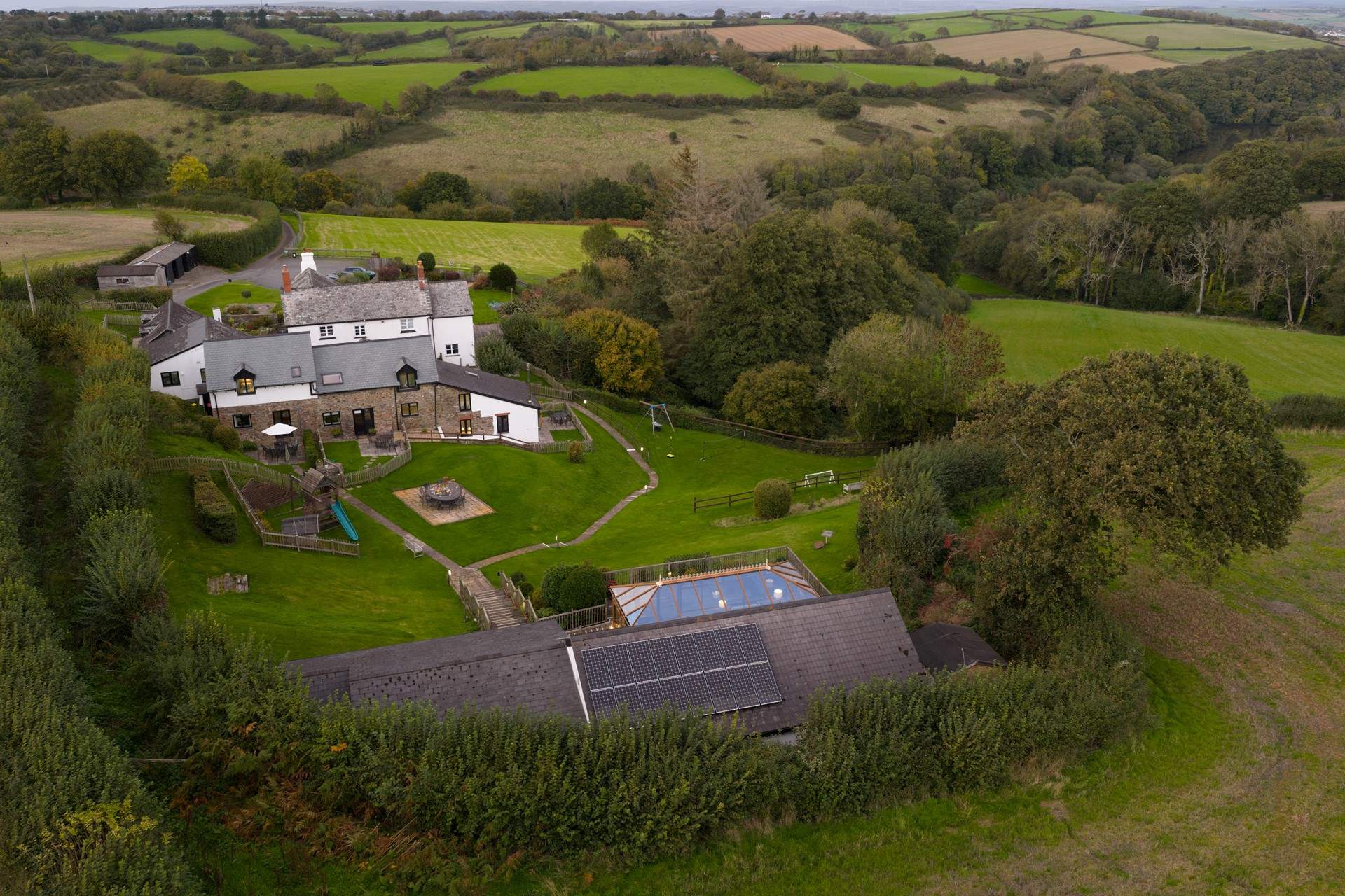 This gorgeous slice of bliss will allow the children to play together and the adults simply relax.