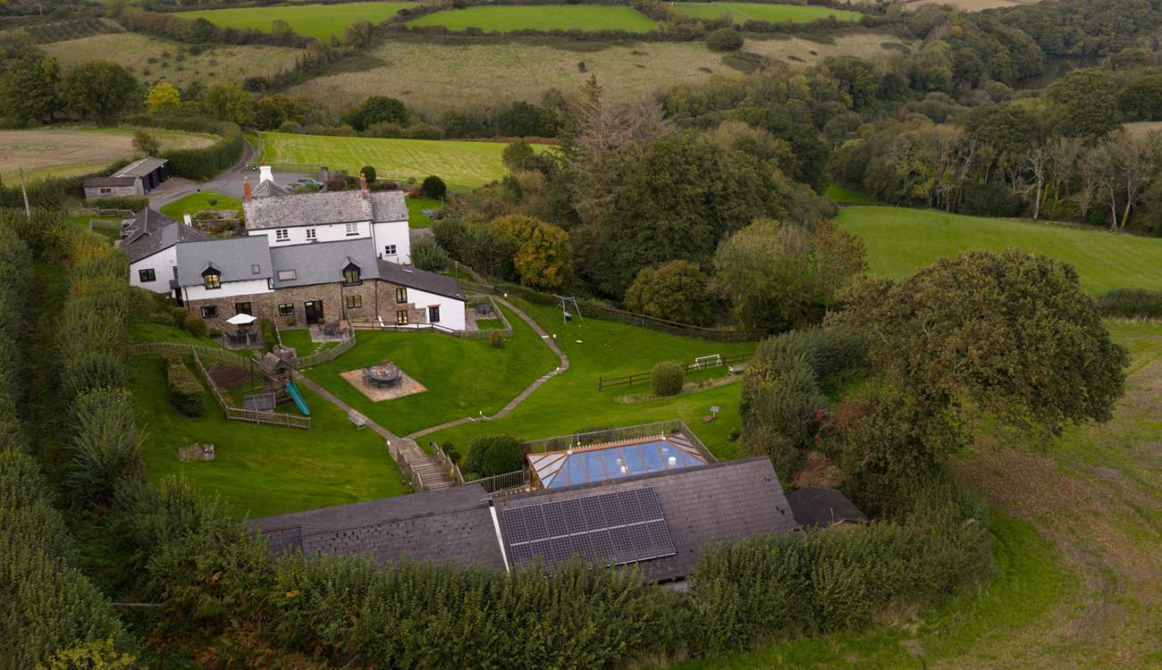 This gorgeous slice of bliss will allow the children to play together and the adults simply relax.