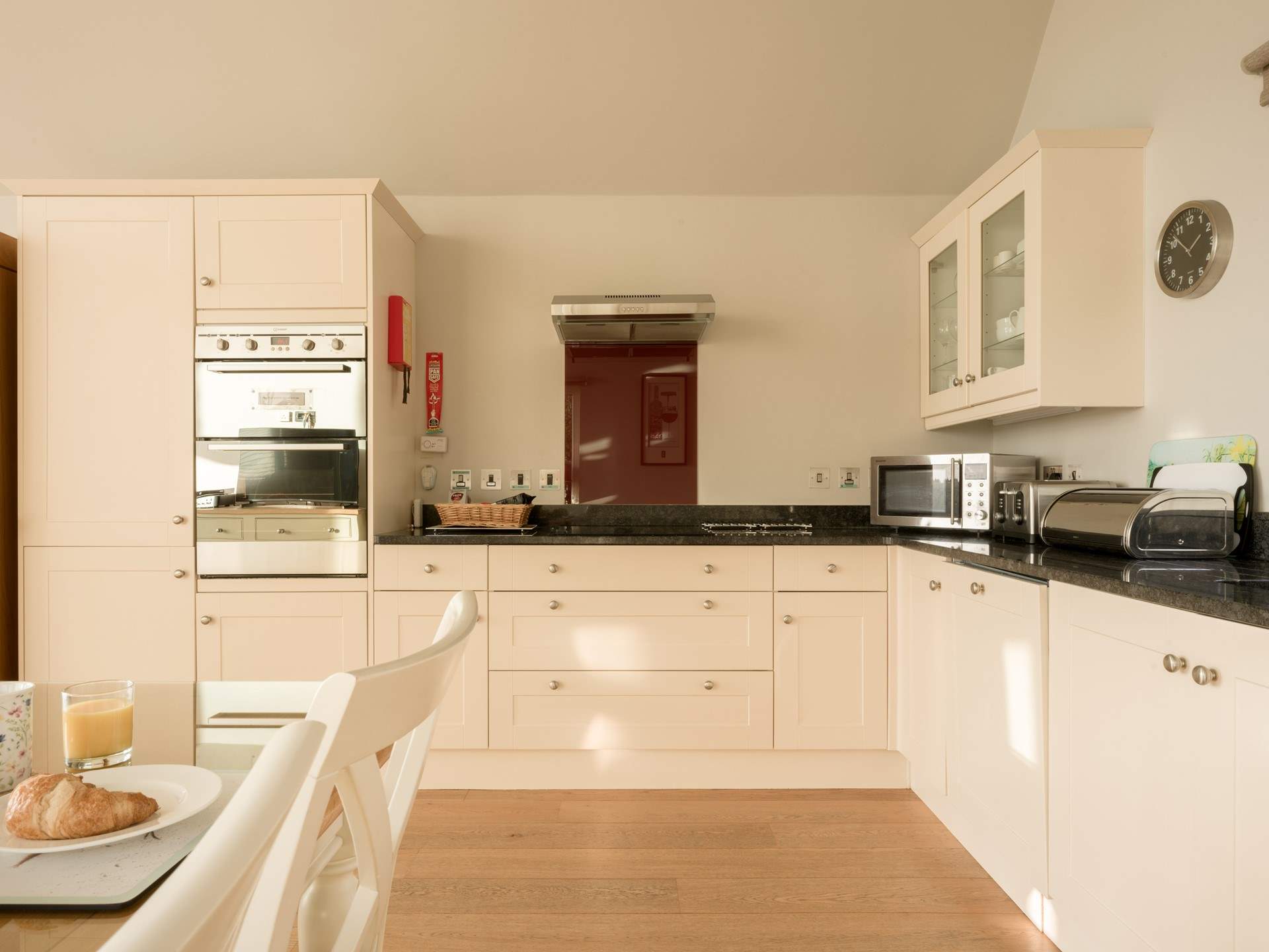 The high spec kitchen has all the mod cons you would expect from such a luxury property as well as plenty of preparation space for any feasts you may want to conjure up.