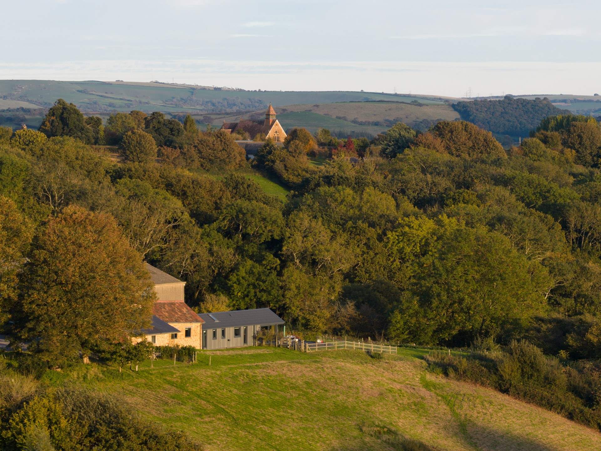 Hood's has a beautiful sense of place amongst the rolling Dorset hills.