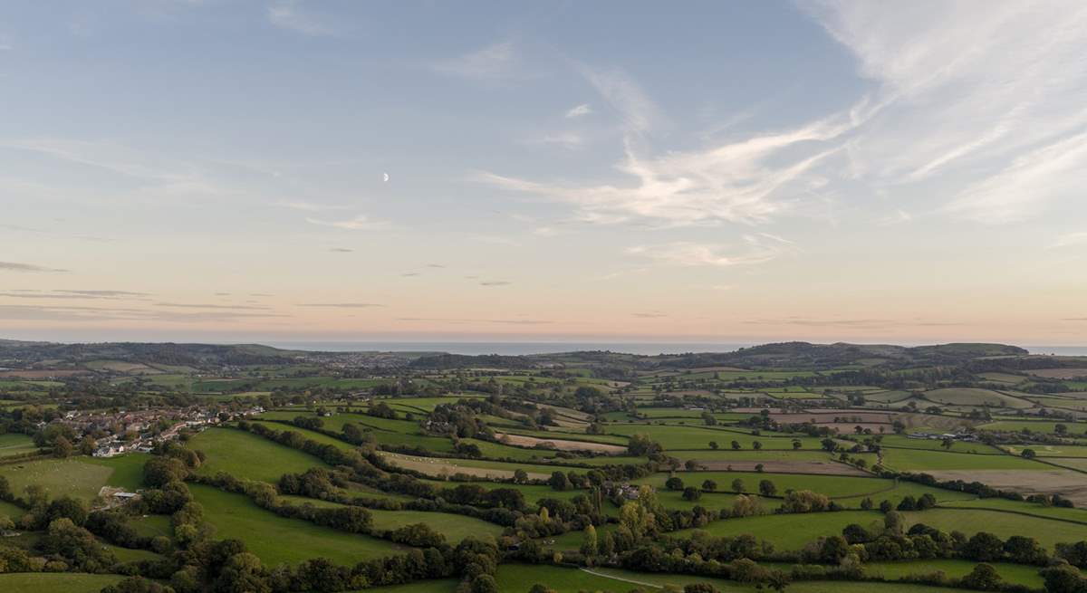 And the sea is only five short miles away.