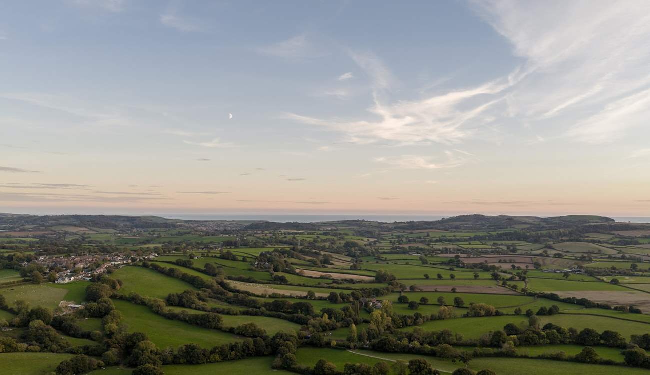 And the sea is only five short miles away.