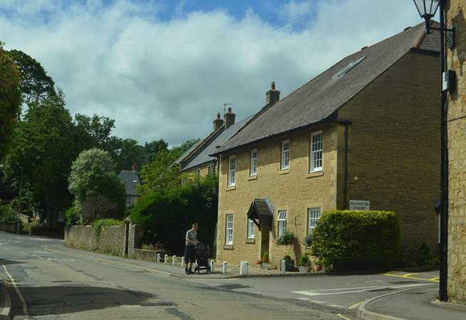 Picture-perfect villages like Beaminster are dotted across the area.