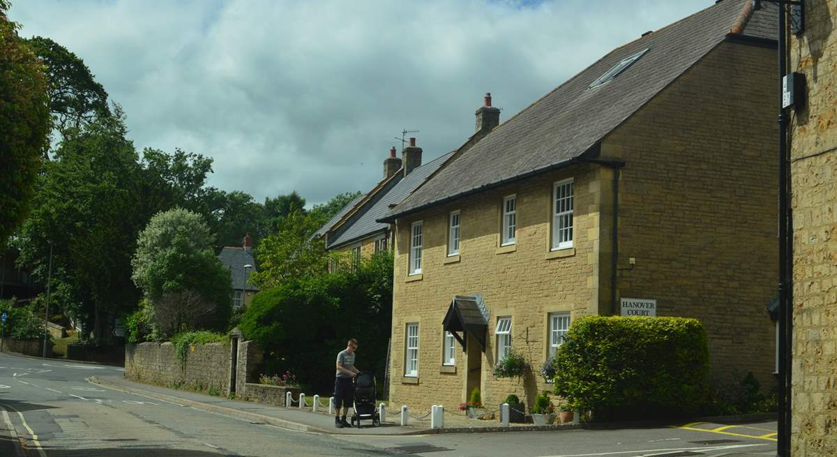 Picture-perfect villages like Beaminster are dotted across the area.