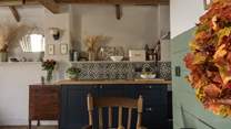Every inch is curated to create for you an authentic rustic experience with all the mod cons sympathetically sewn in. Large enough for long stays as well as short breaks.