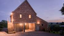Under Loaf At The Granary you will find the dedicated laundry with washing machine/drier. Note the external staircase up to the front door.