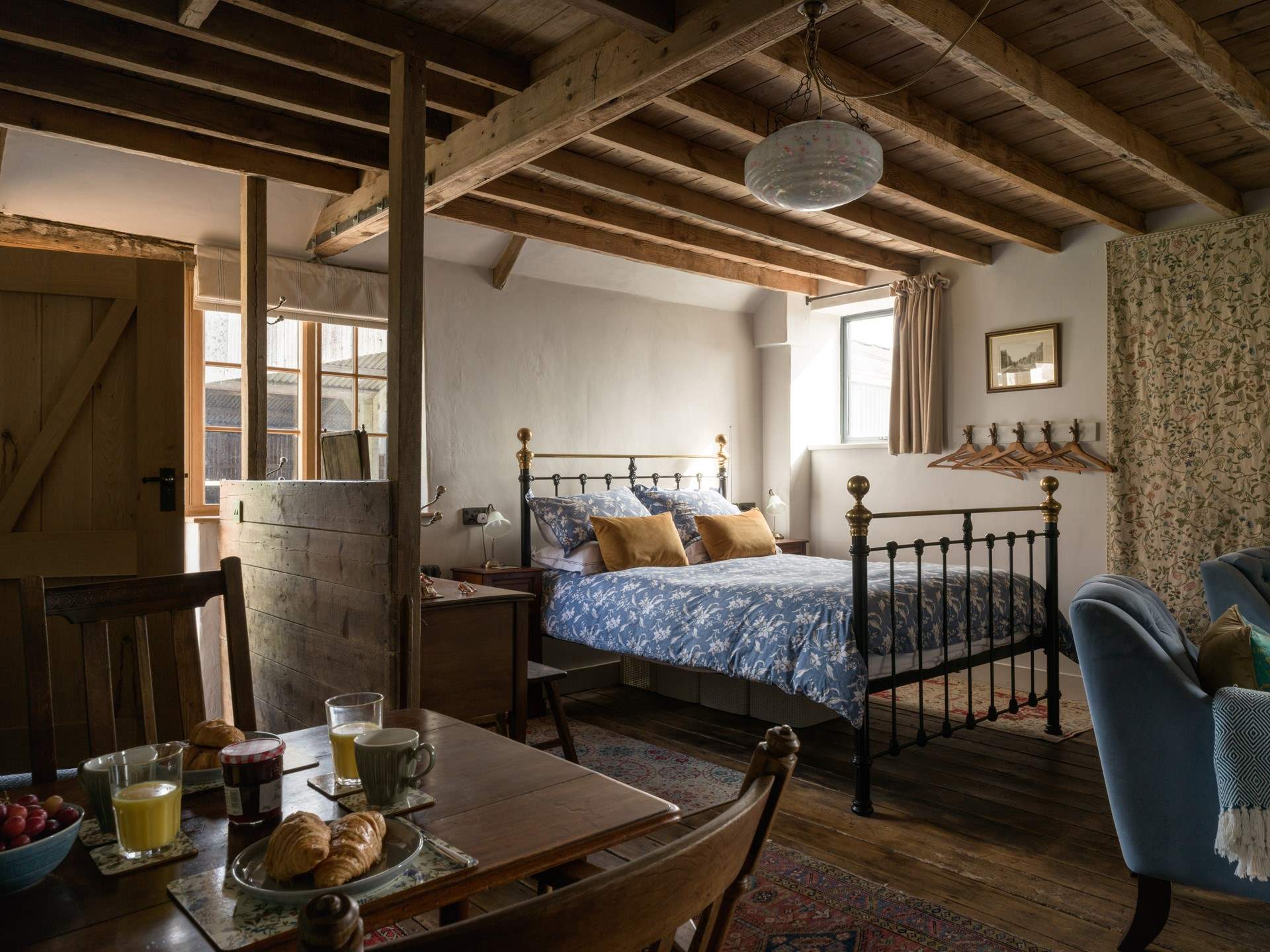 The interiors provide a sense of calm and a chance to exhale and switch off.