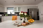 The beautifully appointed kitchen/diner.