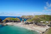 Beautiful Kynance Cove is a short drive away or a decent walk along the coast path.
