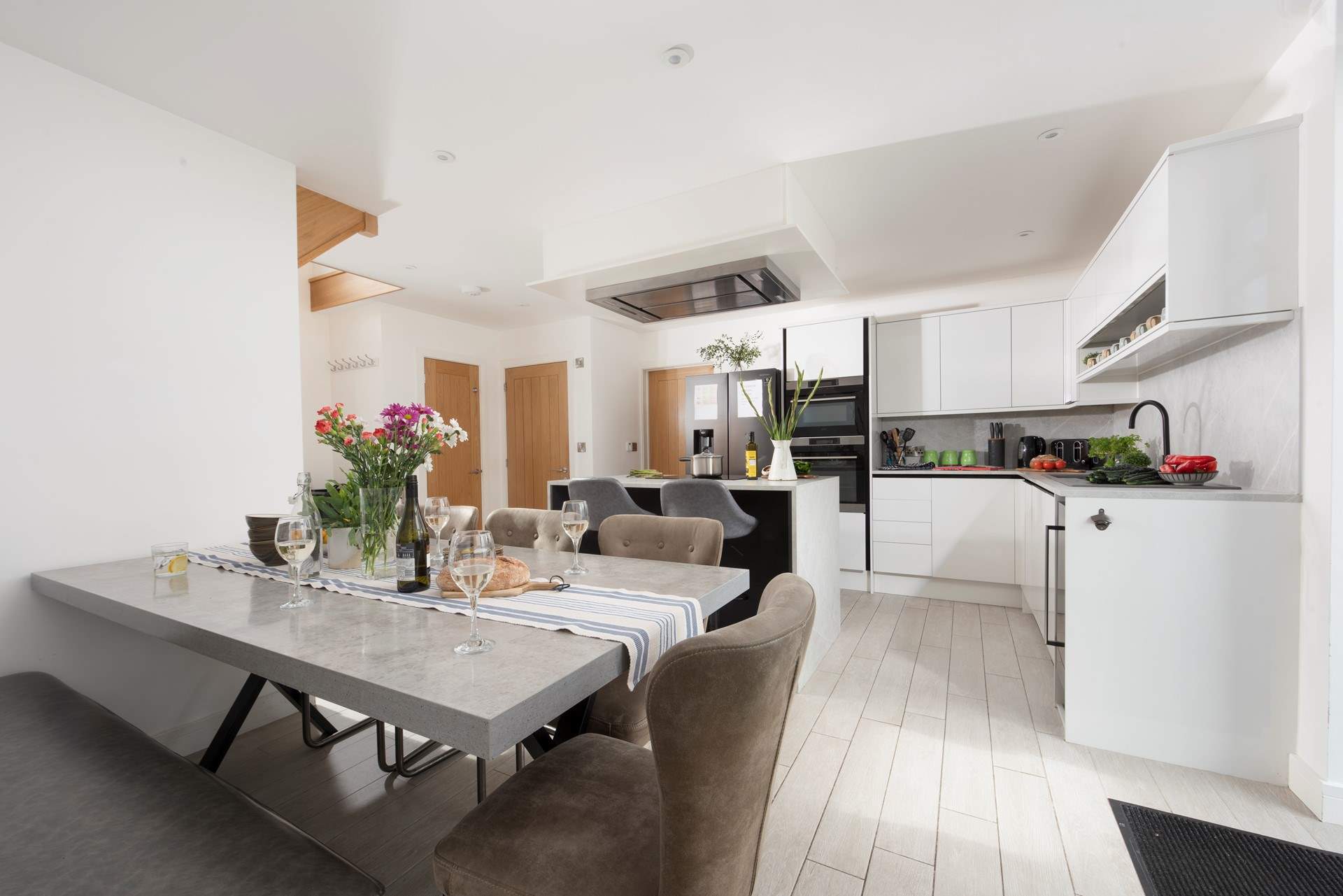 A social and inviting space.