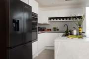 The American fridge-freezer is ideal for holiday treats.