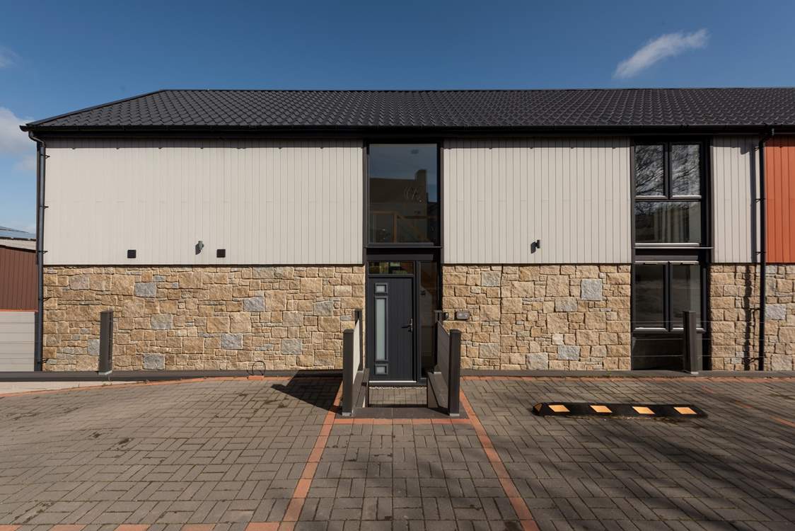There are four allocated private parking spaces just outside Llawnroc.