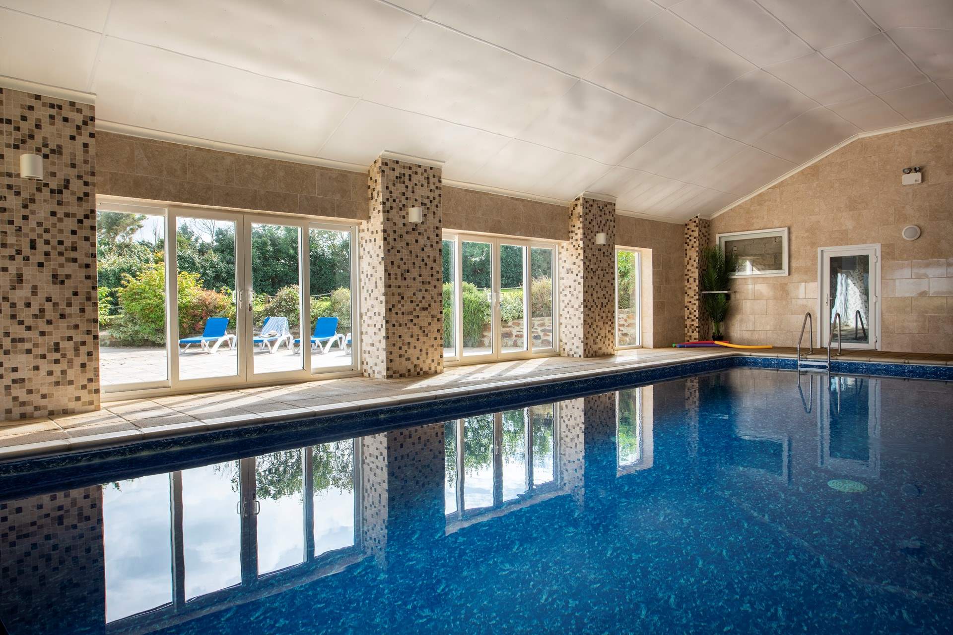 It is heated, spacious, modern and beautifully maintained.