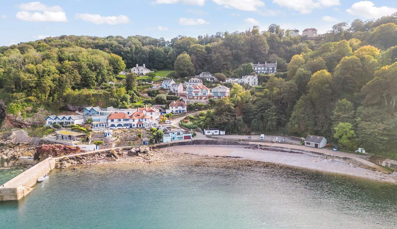 Looking back at this very special location.