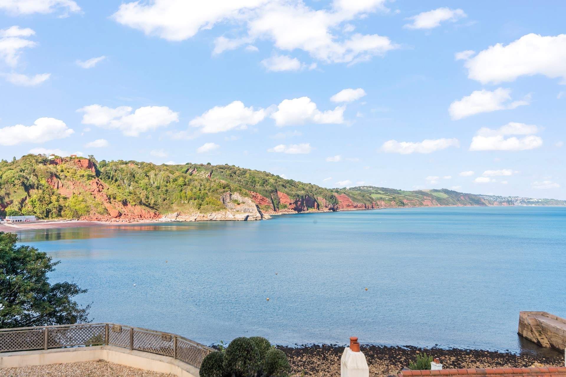 You will never tire of these views from No 5 Seaview Cottages.