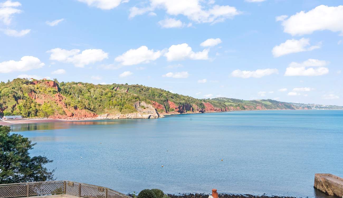 You will never tire of these views from No 5 Seaview Cottages.