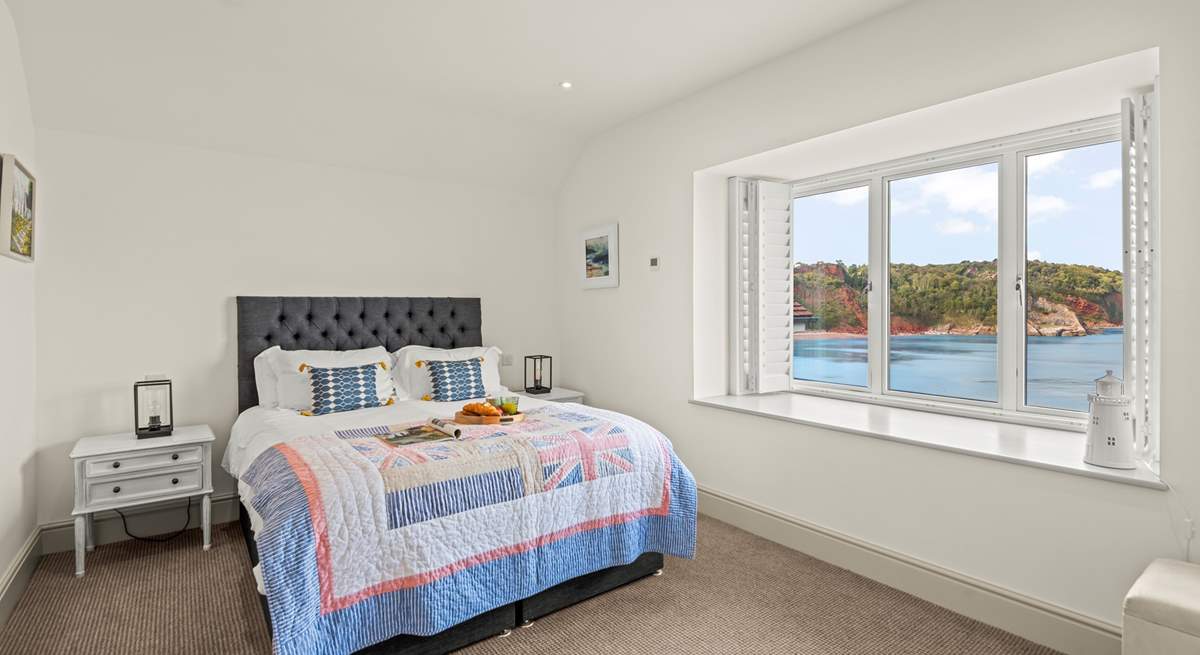 Bedroom 2 is another spacious king-size bedroom.