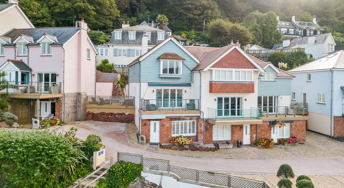 Such a pretty collection of properties, all in the perfect spot looking out to sea. Your parking is directly in front of the cottage in the allocated bay and then a space to the left-hand side of the cottage as you look at it.