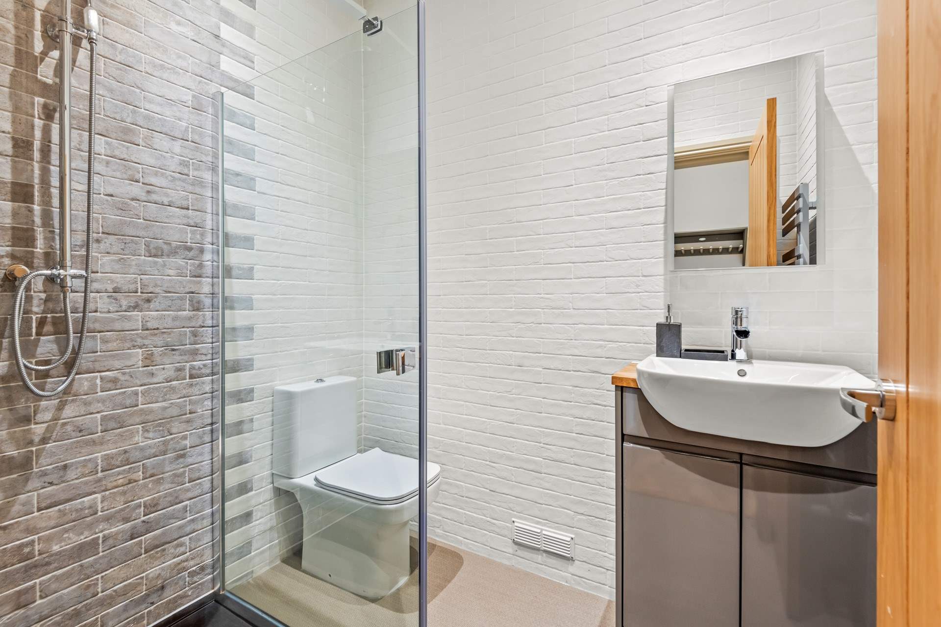 Bedroom 1 treats you to this beautiful en suite shower-room.