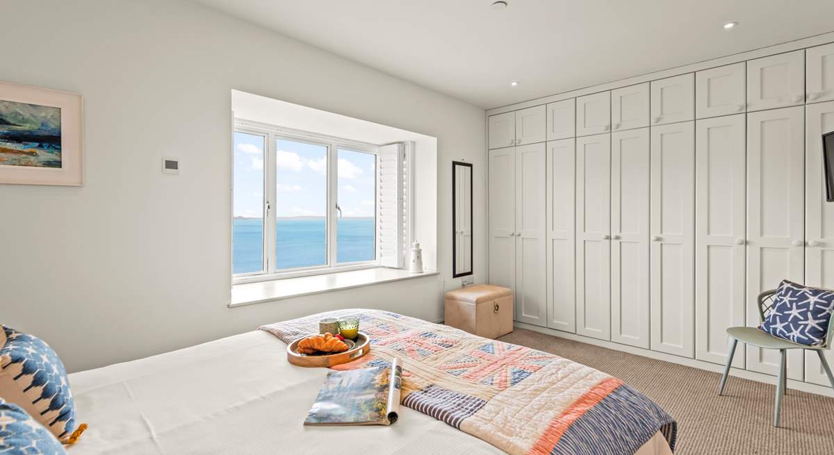 So much space in all of the bedrooms to unpack and really make yourselves at home.