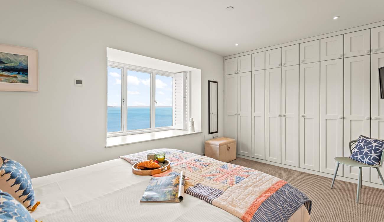 So much space in all of the bedrooms to unpack and really make yourselves at home.