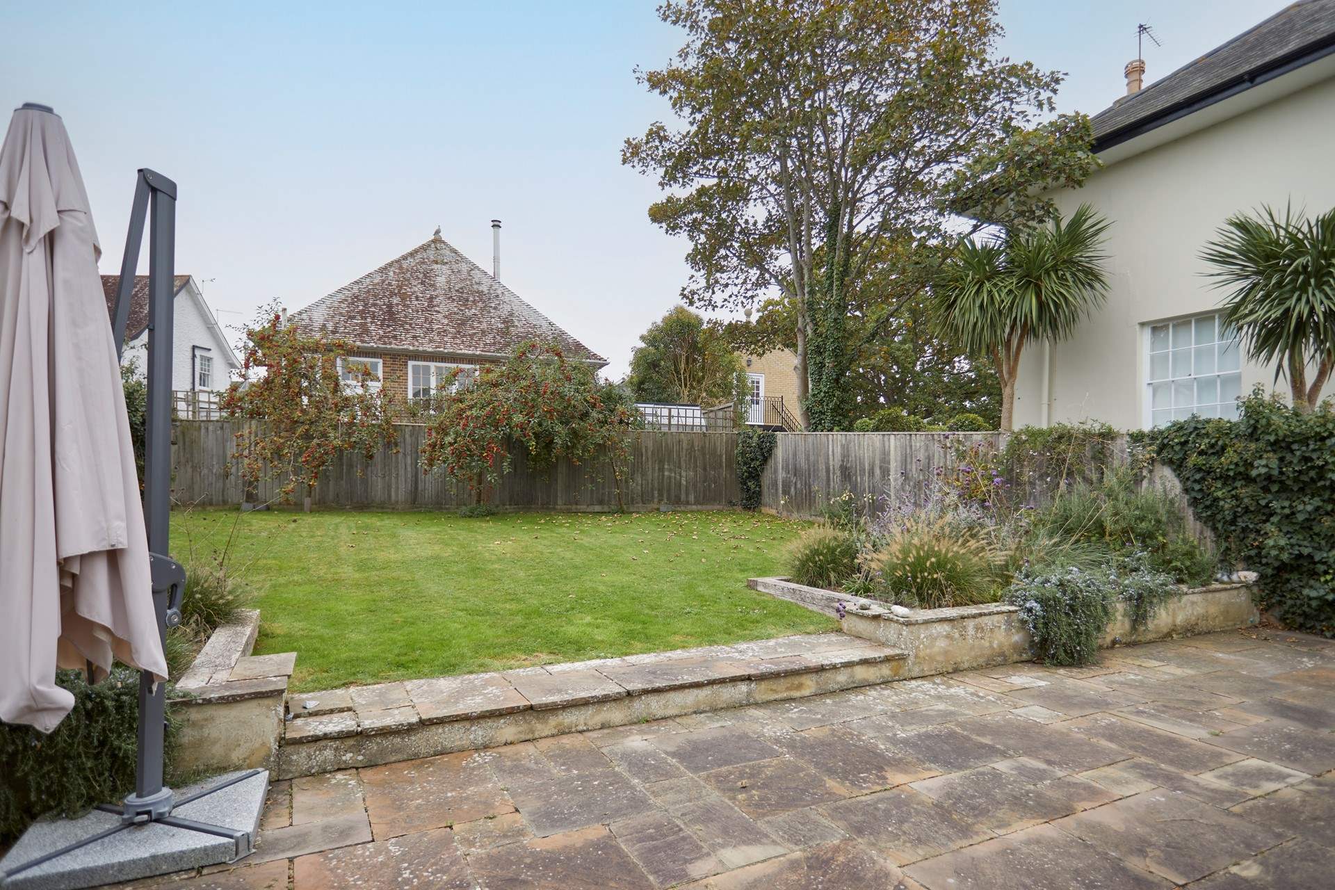 There is plenty of space outdoors for everyone to enjoy.