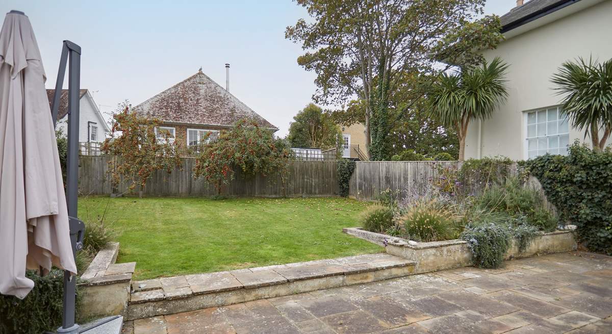 There is plenty of space outdoors for everyone to enjoy.