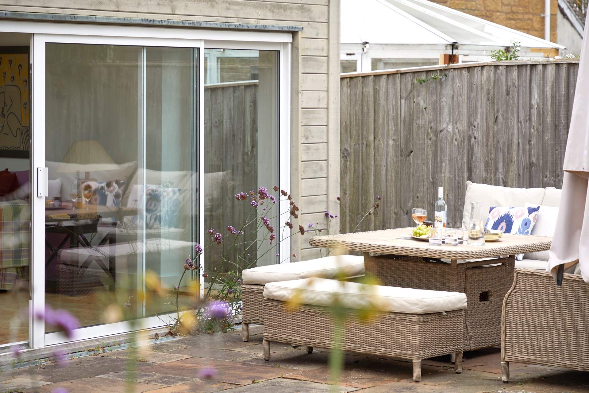 This is such a pretty garden and so well located in the village of Seaview.