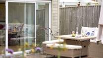 This is such a pretty garden and so well located in the village of Seaview.