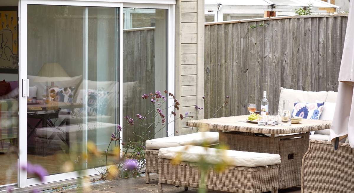 This is such a pretty garden and so well located in the village of Seaview.