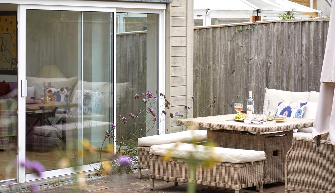 This is such a pretty garden and so well located in the village of Seaview.