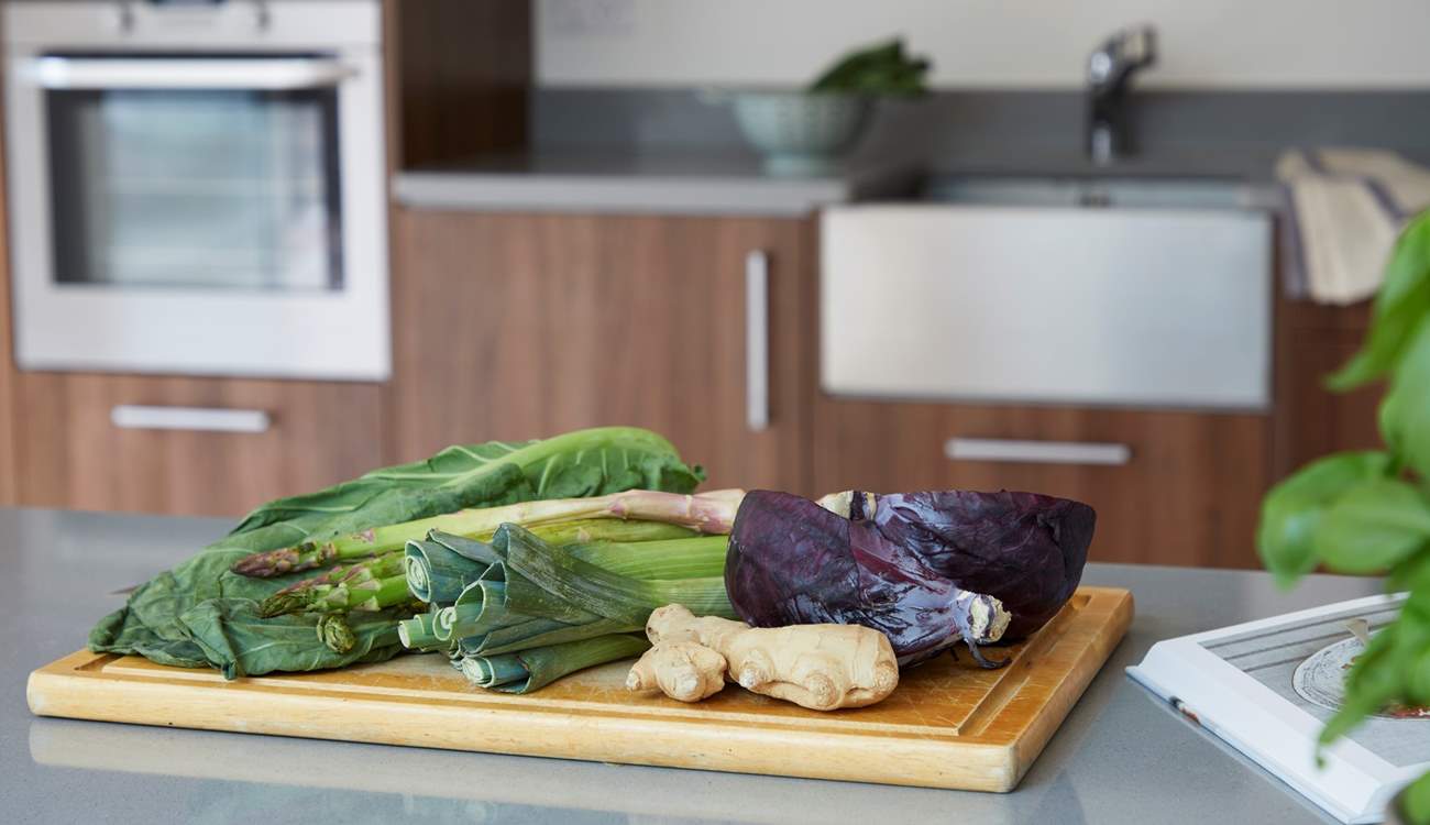 You can buy fresh local produce from the community store, just a few minutes walk away.