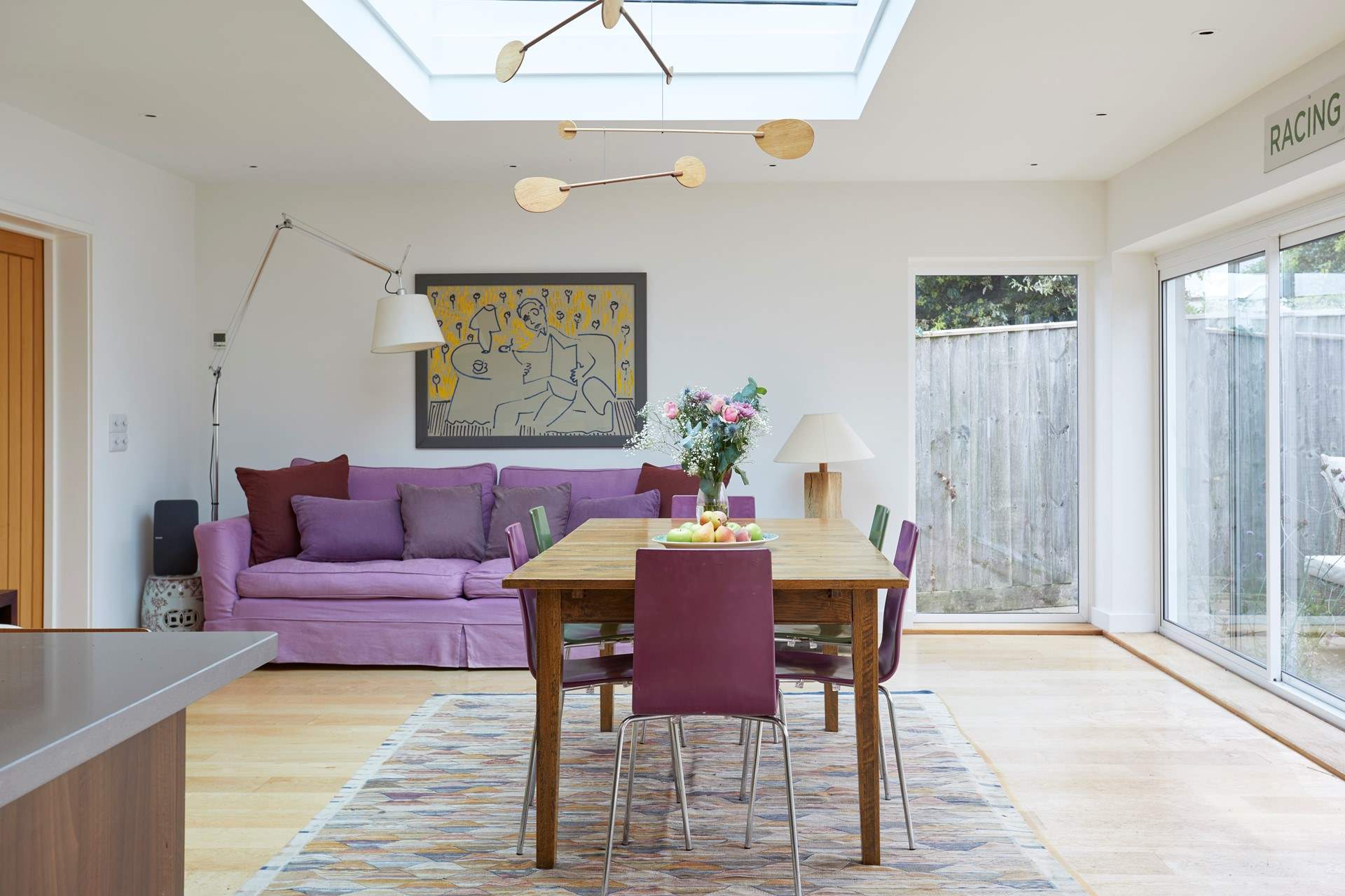 This property makes a cosy holiday home at any time of year.